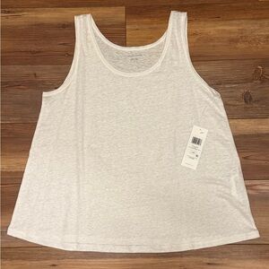 Eileen Fisher White Tank Top Small